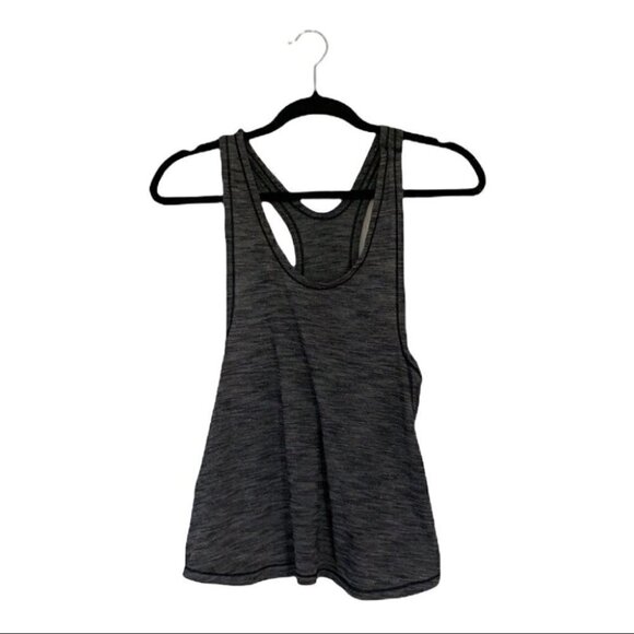 lululemon athletica Tops - LULULEMON heather grey racer back tank top